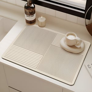 주방 규조토 드라잉 매트 식기 건조 매트