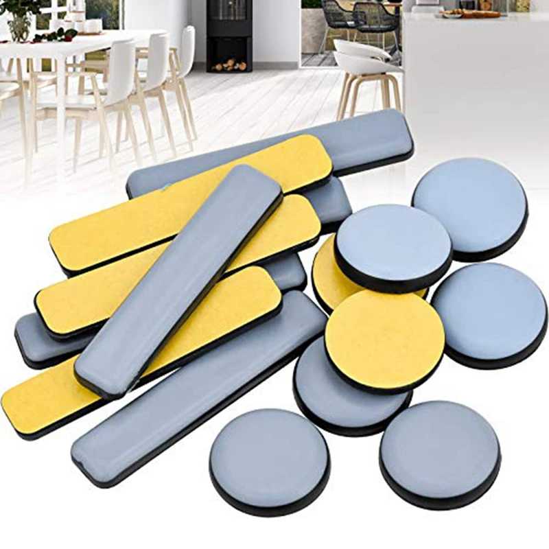 New-16 Pcs 구 <b>글라이드</b> PTFE 슬라이더 자기 접착 <b>성</b> 세트