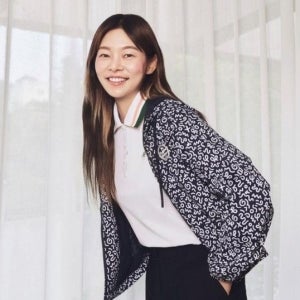 제이디엑스 JDX 여성 시즌 프린트 점퍼