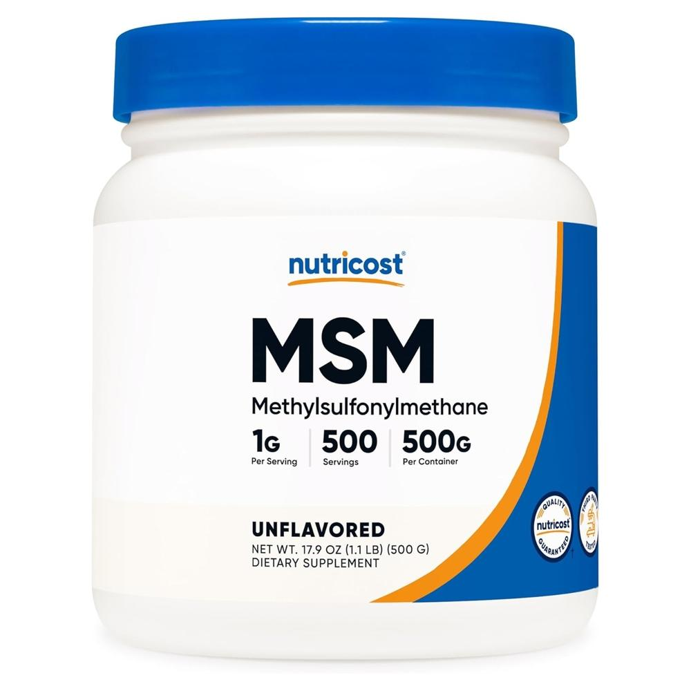 뉴트리코스트 관절건강 MSM 식이유황 1g 분말 무향 500g