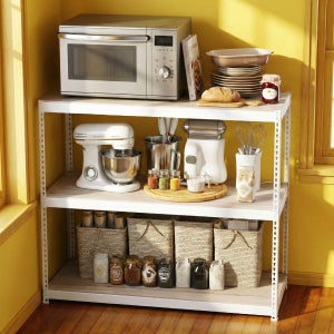 오븐다이 주방 밥솥 밥통 에어프라이어 전자렌지 수납장 렌지대 3단 300x200x750