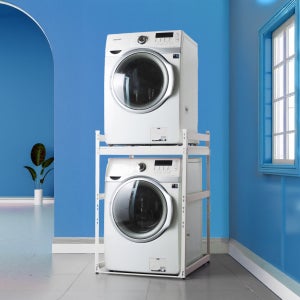 건조기 선반 렉 철제 앵글 드럼 세탁기 무볼트 조립식 거치대 1단 8008001200