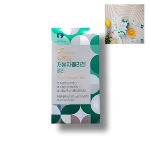 먹는 콜라겐 비오틴 효능 비건 저분자 식물성 콜라겐 젤리 15포, 1개