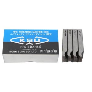 공성 파이프머신용 머신다이스 HSS 규격1/2x3/4 ROX용