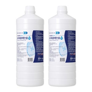 뉴메딕 소독용 에탄올, 1L, 2개