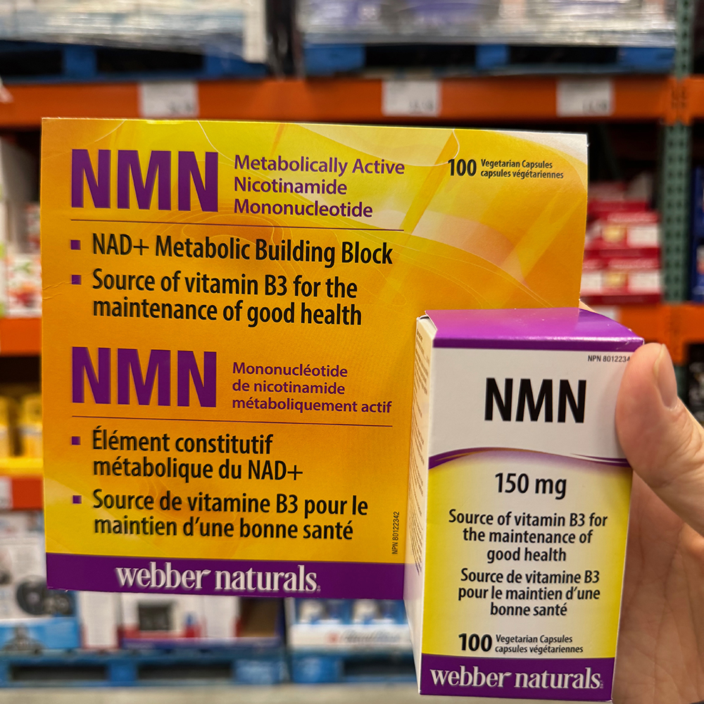 <b>웨버</b> 네추럴스 (Webber Naturals) NMN 150mg 100정