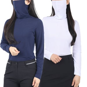 1+1 여성냉감티셔츠 여름 등산 기능성 아웃도어 스판 쿨 긴팔티