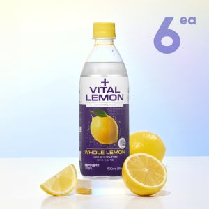 클룹 바이탈레몬 스파클링 (PET) 500ml, 6개
