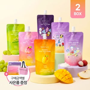 2+2 에브리데이즈 곤약젤리 6종 비건콜라겐 저칼로리 제로슈가 20팩+20팩