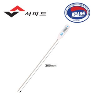 KOLAS 검교정 성적서 포함 탐침형 온도계 TPI-330L 센서 300mm 해썹