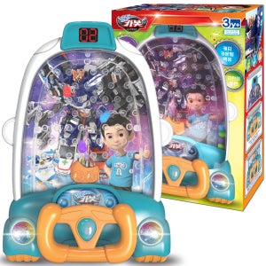 R 헬로카봇 드라이빙 캐치 카봇핀볼 게임기 세트 cb-2205 테이블 구슬 보드 게임