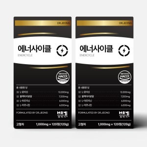 에너사이클 L 아르기닌 카르니틴 류신 마카 단백질보충제 알약 120정 2박스
