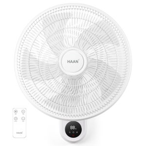 HAAN 5엽 40cm 써큘레이터 벽걸이선풍기 리모컨형/벽선풍기 벽걸이써큘레이터