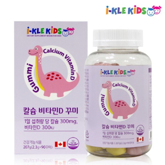 [아이클 키즈] 칼슘 비타민D 꾸미 (2.3g x 90꾸미)