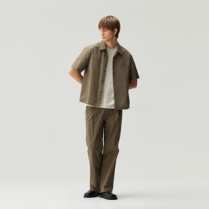 마인드브릿지 [올데이쿨]와이드 원턱 풀 밴딩 팬츠 MZPT3131