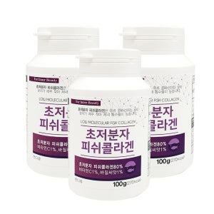 초저분자피쉬콜라겐300정x3통 바질씨앗 비타민C함유 속부터채우는건강 영양제선물 남녀노소누구나섭취 중장년층영양제