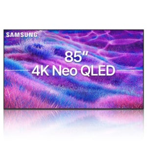삼성전자 214cm(85인치)25년형 Neo QLED UHD 4K 스마트 TV 85QN80 수도권스탠드