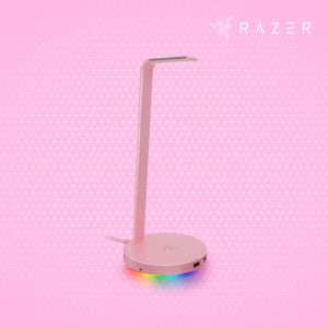 레이저코리아 베이스 스테이션 V2 크로마 핑크 헤드셋 거치대 Base Station V2 Chroma Quartz