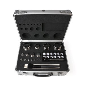 F1급 표준분동 1mg - 2kg 분동 세트 + 케이스 SET 교정성적서 발행가능