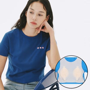 숨트 노브라티 블루베리 크롭 반팔티