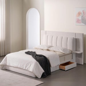 바로슬립 베라 수납 킹오브킹침대 사이즈 1800x2075 KK침대, 높이 25cm