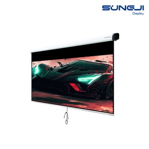 SJ-BT100W 수동 반자동스크린 2.39m (100인치) 와이드
