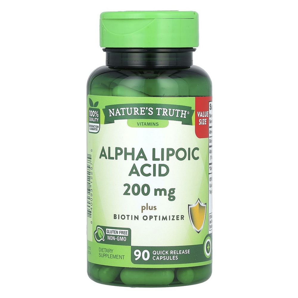 네이쳐스트루스 알파 리포익 애시드 200mg 90퀵릴리스캡슐