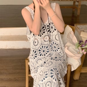 나시원피스 여름원피스 커버업원피스 시스루