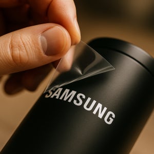 배경 없는 로고스티커 UV DTF 방수 스티커 A4 A3 맞춤제작(특판 판촉 각인)