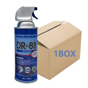 강력 먼지제거제 DR-88 200g 20개 1박스 먼지제거 컴퓨터 PC 청소 에어 스프레이