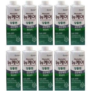 뉴케어 당플랜 검은깨맛 200ml 10팩 식이조절 어르신 노인 병문안 환자식 식사대용