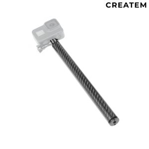 고프로 카본 1단 연장봉 - 탄소섬유 액션캠 핸드 그립 셀카봉