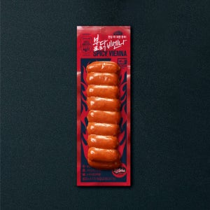 존쿡 델리미트 불닭 비엔나 140g, 1개