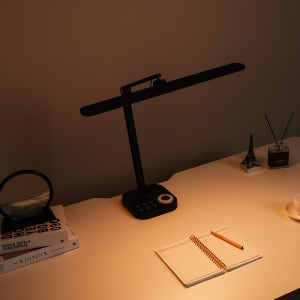 덱스탑 데스크 LED 스탠드 라이트 PRO 조명 독서등 학습 시력보호 블랙