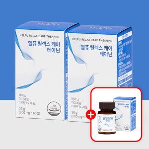 [2+1] L 테아닌 스트레스 케어 트립토판 영양제 60정, 3개
