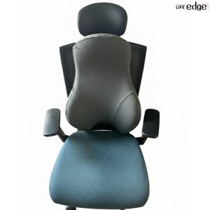 의자허리쿠션 등받이쿠션 허리 받침 사무실 메모리폼