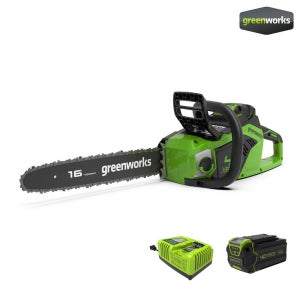 그린웍스 40V 충전 다이렉트 체인톱 배터리1개 충전기1개 세트