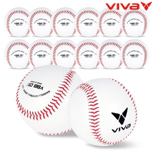 비바 안전야구공 연식용 1타12개입 캐치볼용