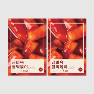 금미옥 쌀떡볶이 440g, 2개