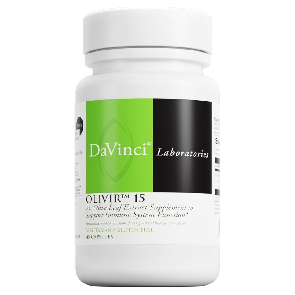 다빈치 <b>면역건강</b> 올리브 잎 추출물 500mg 45 캡슐
