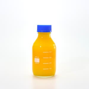 (30개) 백색 메디아 눈금 유리병 500ml 밀크티 휴롬 쥬스 커피 콜드브루 시약 원액