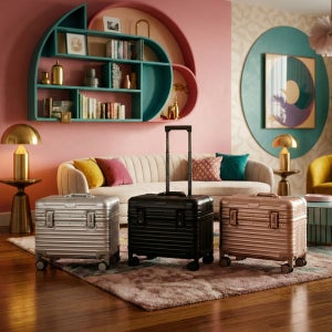 저니조이 라운지 47cm(20인치) 풀알루미늄 오리지널 탑오픈 기내용 캐리어 미니 여행가방