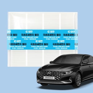 대한 5개세트 더뉴그랜저 PM0.3 자동차 차량용 에어컨 필터 H105