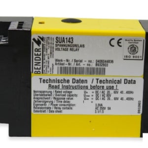 BENDER 릴레이 SUA143