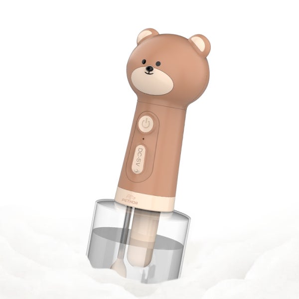 페토르 강아지목욕거품기 고양이 자동 거품기 곰돌이버블건