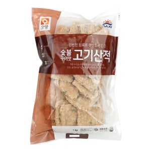 사조 오양 숯불구이맛 고기산적 1kg