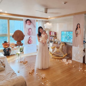 산후 조리원 퇴소 이벤트 출산축하 출장 패키지