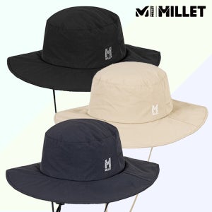 밀레모자 베이직 어라운드 버킷햇 등산 와이어챙 MXUSC901