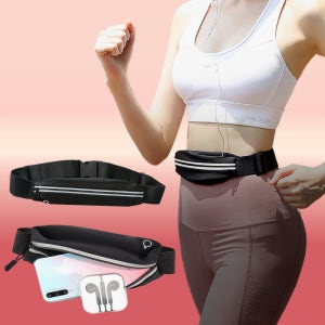런닝벨트 러닝가방 조깅 산책 마라톤 달리기 등산 허리 플립 스마트폰 벨트 밴드 방수 가방