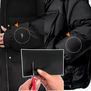 패딩 자켓 파카 점퍼 찢어진 의류 패치 테이프 스티커 보수 담배빵 구멍 우산 셀프 옷수선
